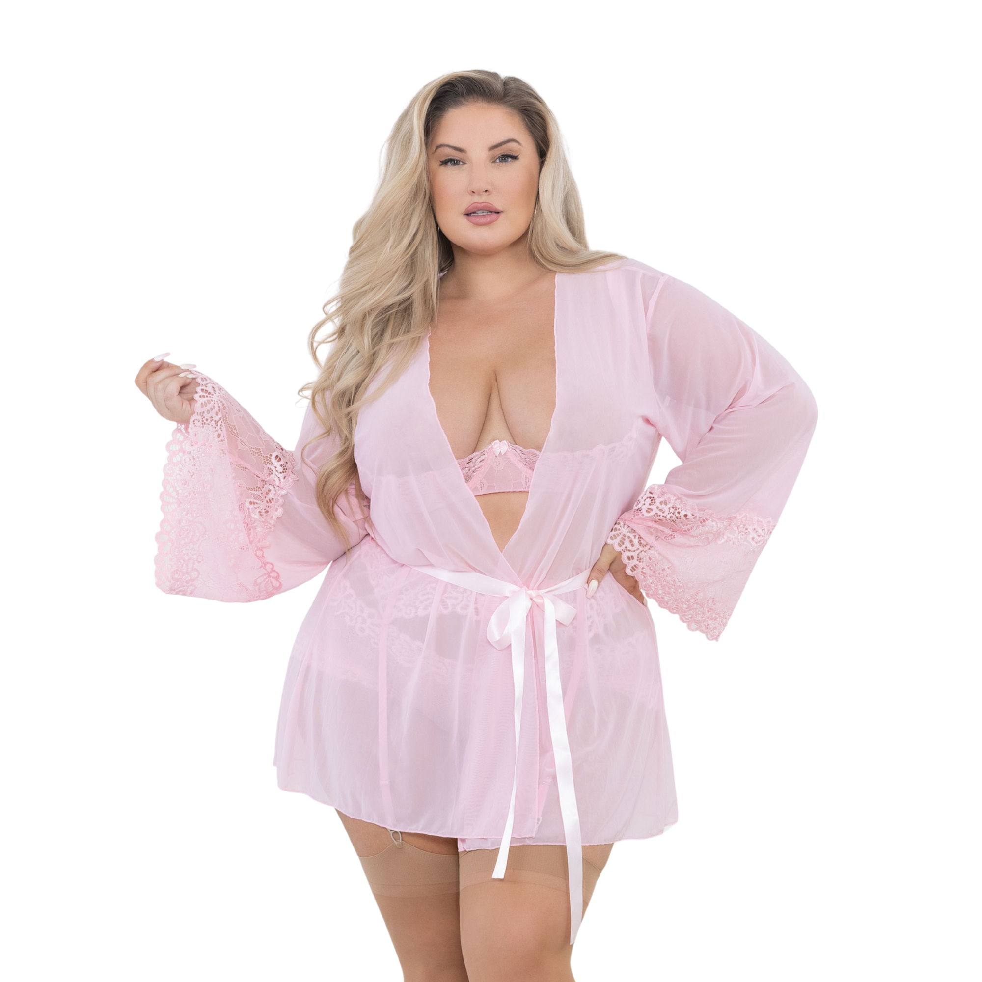 M&M Lace Robe