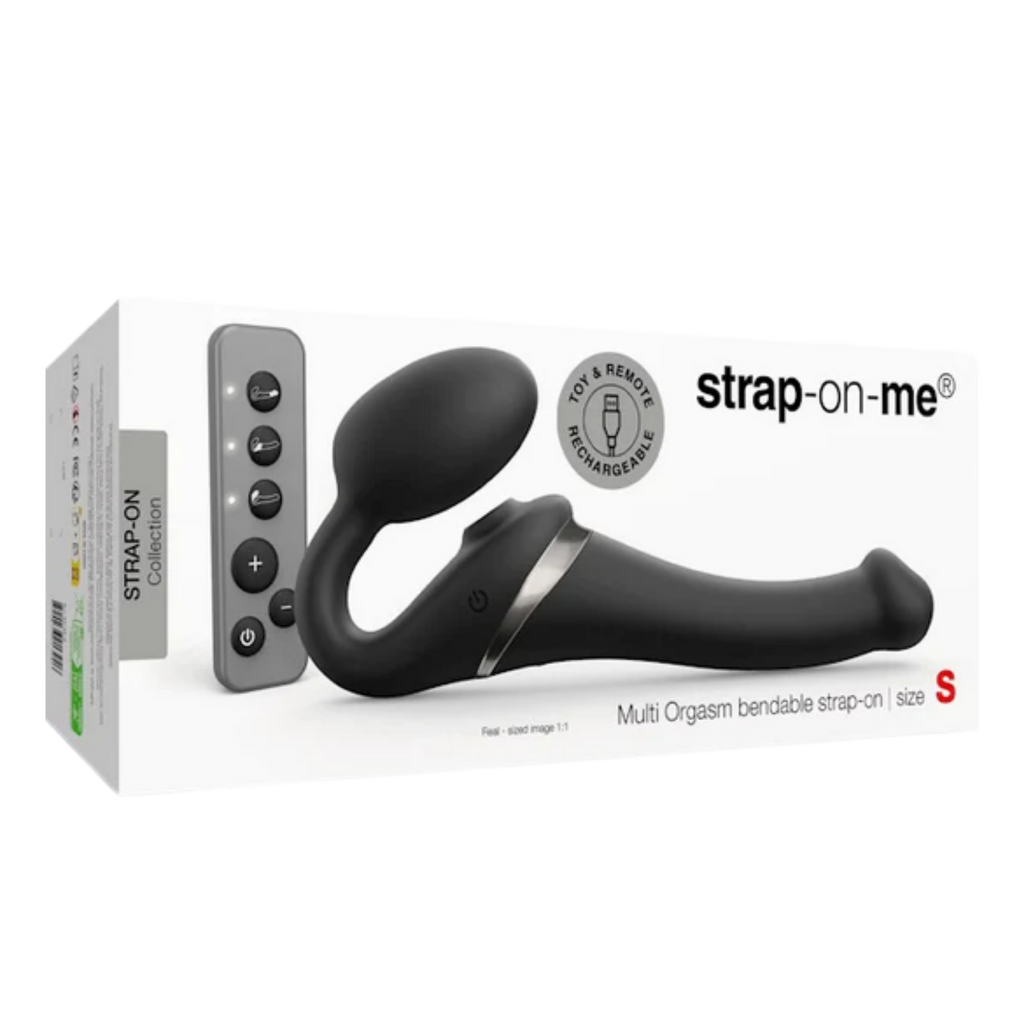 Bendable Multi Orgasm Strapless Strap-On