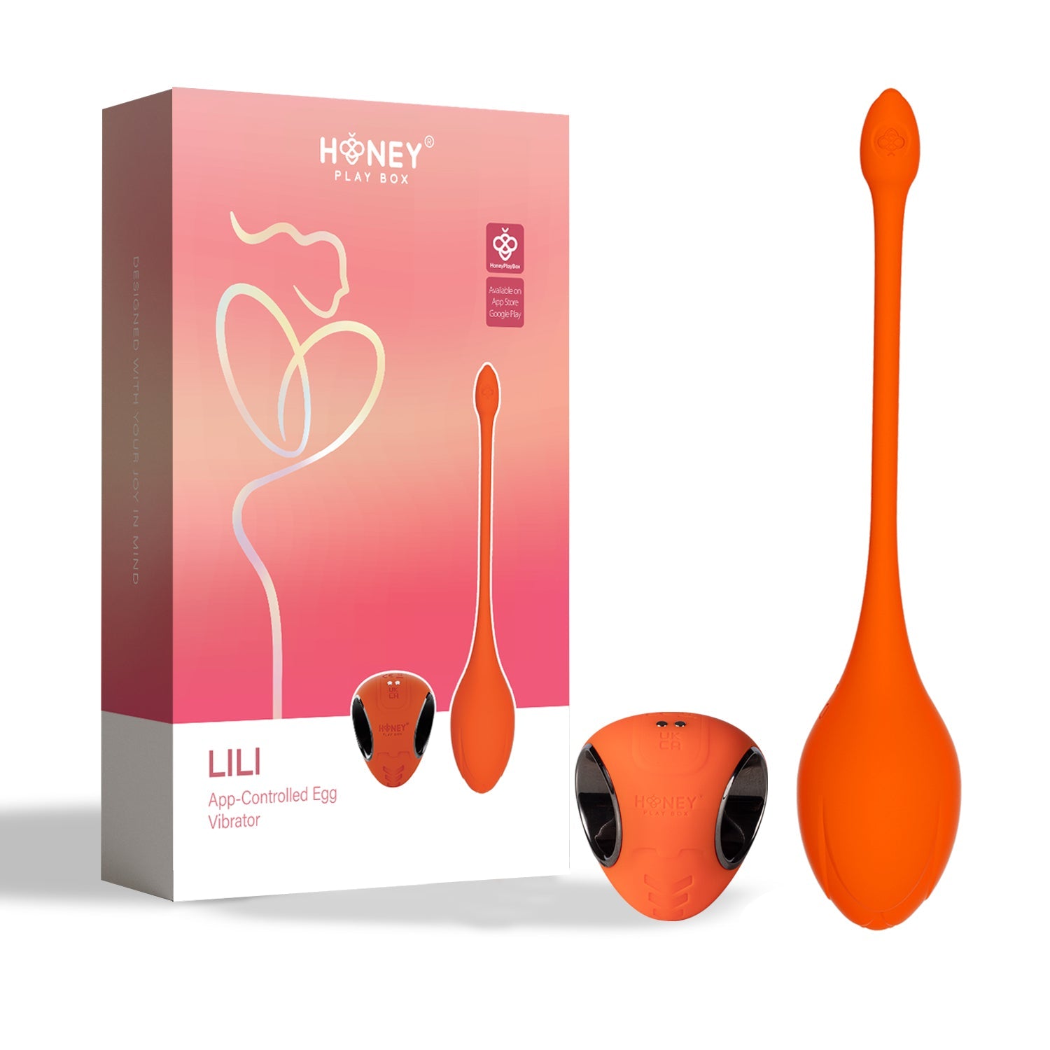 LILI APP-Controlled Egg Vibrator 