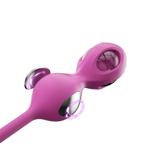 Elektra-App-controlled E-Stim Kegel Training set, Pink 